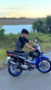 KNALPOT FIZ R STANDAR RACING COPY AHM/VND MODEL PEPET/SIRIP KNALPOT FIZ R ORIGINAL DPL MUFFLER