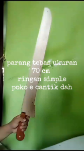 PARANG TEBAS SLENDANG MADE IN BRAZIL/ENGLAND  SUDAH DI LENGKAPI SARUNG + GRATIS SIAP ASAH  KUALITAS SANGAT TAJAM  BAHAN BESI BAJA BERKUALITAS.