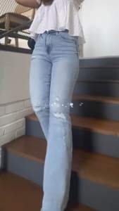 Ariana Slim Barbie Bootcut Women Jeans Fully Stretchable No1 Best Selling Effect Kaki Nampak Kurus Runcing & Tinggi