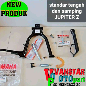 Standar Tengah & Samping Jupiter Z: Burhan & Warna Hitam