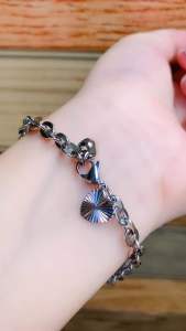 GELANG XUPING SILVER NURE KOKOT CANTOL DAUN AKSESORIS FASHION WANITA