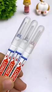 Spidol Tukang Penanda Kepala Panjang Pulpen Tulisan Serbaguna Alat Tukang Penanda Bangunan Praktis