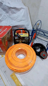 Paket Steam Portable 4Tak ROBOTECH 786 + Selang 100m + Gulungan Selang