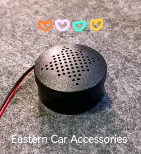 RINDU SEMALAM Car Reverse Sound Parking Speaker 12-24V Reverse Warning Alarm Audio JDM Music