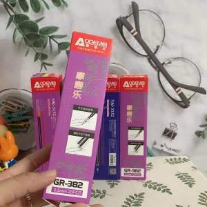 Hộp Gồm 20 Ruột Bút Bôi Xoá Được Aodemei Loại Tốt Mực Xanh/Tím