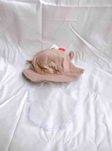 Mũ kèm khăn che mặt cho bé - Mẫu 2