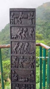 ANTIQUE WALL DACOR PANEL FROM OLD NATIVE HOUSE WALL PANEL- VINTAGE ANTIQUE COLLECTIBLE CARVINGS