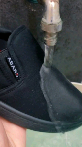 ABARO water resistant slip on school shoe 2628 /kasut sekolah kalis air