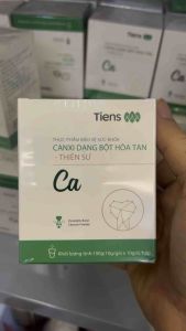 Canxi Tiens thiên sư 1 hộp 10 gói. bột canxi hòa tan giúp bổ sung canxi.