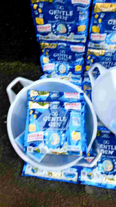 promo 14 pcs gentle gen sabun cuci pakaian deterjen cair kemasan sachet 40ml+wajan 26cm