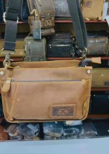 Original Rush Rider New Fashion Beg Silang Full Grain Cow Leather Sling Bag Crossbody