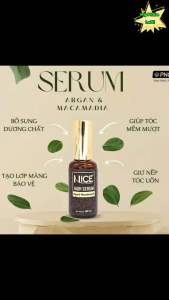 DẦU DƯỠNG TÓC GIỮ NẾP TÓC UỐN NICE HAIR SERUM 50ML ( ẢNH & VIDEO SHOP QUAY)