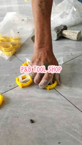 [ใหม่! พร้อมส่งจากไทย] ตัวปรับระดับกระเบื้องแบบเกลียวหมุนอย่างดี หนาทนทาน (ใช้ซ้ำได้) 1 ถุงมี 50 ตัว นวัฒกรรมใหม่ปี 2565