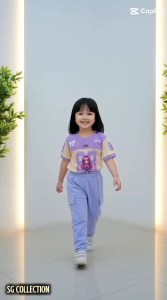 Setelan Anak Perempuan Terbaru 1-6 Tahun /Atasan Anak Perempuan Viral