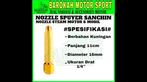 Nozzle Sprayer Sanchin Nozzle Kuningan Ukuran 1/4 "