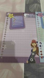 [MIN 5 PCS BISA MIX] kertas & cover binder harvest miss high school a5