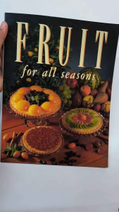 Fruit For All Season | cookbook | old unused book