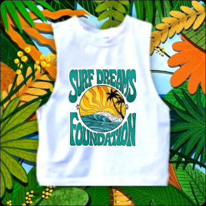 Sando Summer Vibes Muscle Tees for Kids 1 to 11 yrs old Surfer Beach Waves Summer East Coast