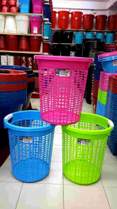 16.5" Bakul Serbaguna/Bakul Dobi/ Round Laundry Basket/Multi Basket