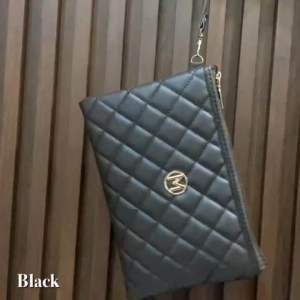 MARIONE - YASMIN Clutch Handbag Wanita Bahan KULIT BORDIR ADA TALI TANGAN - MARIONE YASMIN SERIES