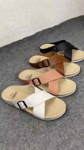 Sandal Ban dua Silang cewek Sandal Selop Wanita Kekinian Korean Style Sandal Flat Flatform Wanita Sandal Flat Casual Perempuan Sandal Korean Style Wanita Sandal Murah Wanita Sandal Lebaran Perempuan Hits