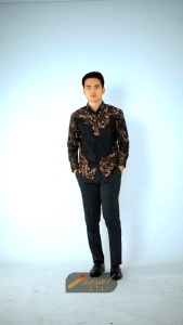 kemeja batik lapis puring pria dewasa kemeja batik atasan lgn panjang kemeja batik terbaru dan terlaris