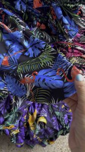 ชุดเด็ก แขนสั้นขาสั้น ชุดเที่ยวทะเล ชุดสงกรานต์ ผ้าไมโครนิ่มๆสีสดสีไม่ตก เด็กหญิงเด็กชายใส่ได้ ใบไม้นก