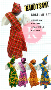 Barot saya set costume for kids