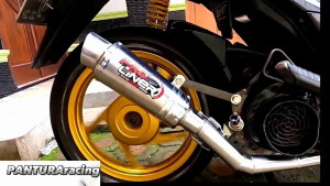 Knalpot Proliner Krum Mio Sporty Mio Smile Mio Soul Old