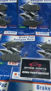 (PAKET 5 PCS) DISPAD KAMPAS REM CAKRAM DEPAN SMASH SHOGUN 110 SATRIA FU KARBU TORNADO SUPRA X SGP
