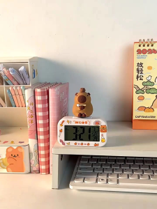 Led Digital Alam Clock Mini Table Clock Cinnamorll Panda