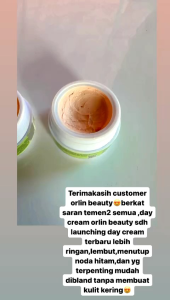 Day Cream Flek Platinum Orlin Beauty Skincare ORI SPF 50: Mencerahkan Wajah, Mengencangkan Kulit & Memudarkan Flek Hitam