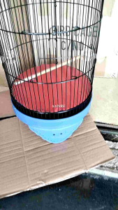 PROMO SANGKAR KANDANG BURUNG HELLO PET DIAMETER 27CM KOMPLIT MURAH