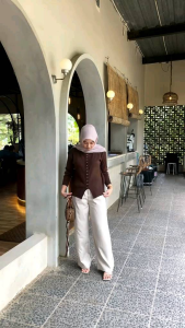 Callra Knitwear Premium Cardigan Rajut Motif Kancing Jamur 55k