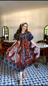 TERBARU DASTER BATIK PAYUNG JUMBO WARNA SOFT