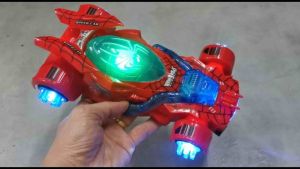 Amazing Spiderman Super Car Toy Car Electric Car with Sound Lights