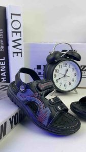 Sandal sepatu gunung anak laki-laki sendal slop led untuk umur 2-8 tahun size 24-32