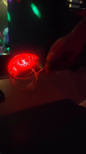 Rainbow Glowing Magnetic Gyro Wheel: Mesmerizing Light Show Toy for Kids"