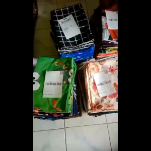Paket Murah 1Lusin 12 pcs Sarung Bantal Ukuran Bantal Kodok Motif Abstrak Bunga Bahan Adem Halus