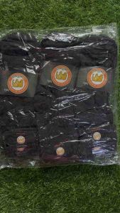 `ถุงเท้าทำงาน ด้วย ถุงเท้าทำงานผู้ชายสีดำ ( 1 แพ็ค 12 คู่ )`