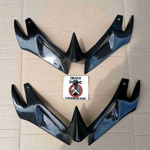 Winglet CBR 150 K45 Carbon & Winglet R25 Carbon: Aksesoris Motor Yamaha yang Mengesankan