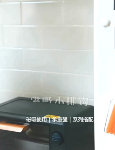 OHHDEER Magnetic 7 Row Hooks Key Holder Heavy Duty Strong Metal Hook for Fridge Towel Holder Hanging Hooks Utensils 磁吸排钩