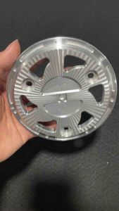 ฝาครอบคลัทช์ W125 S-R-I งานCNC กัดลายใบพัด ฝาครัช ปิดฝาครัท