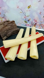 Pipa Once Klokotan Tulang Sapi Motif Belimbing Oval S101