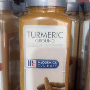 McCormick Culinary Turmeric Ground 520g Versatile Spice for Dishes & Beverages - Peppery Spicy Aroma & Vibrant Yellow Color