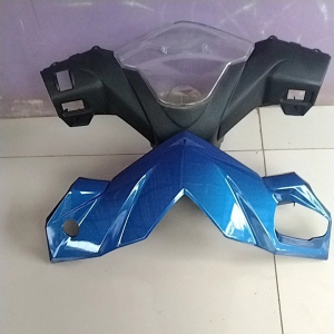 Batok kepala depan belakang plus mika speedometer km honda beat karbu biru 2008 2012
