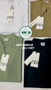 Baju Kaos Polo Zipper: Kerah Polo Resleting & Tshirt Berkerah Pria
