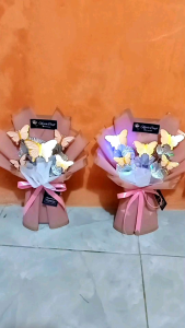 Buket Kupu Kupu LED Size S: Dekorasi Interior yang Cantik & Unik
