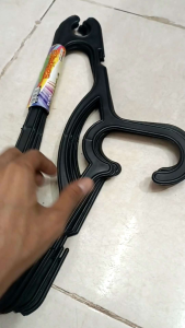 [6 Pcs] Hanger Baju Gepeng Warna/Gantungan Baju Warna/Hanger