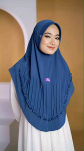 Arrafi AR 809 Jilbab Hijab Kerudung Bergo Krudung Wanita Dewasa Jersey Instan Lipit Garis-Garis Best Seller Terbaru Terlaris Kekinian Murah Viral 2024 Adem Murah Promo Daily Ootd Cantik Pet Antem Bahan Stella Cantik Bayar di Tempat COD Gratis Ongkir